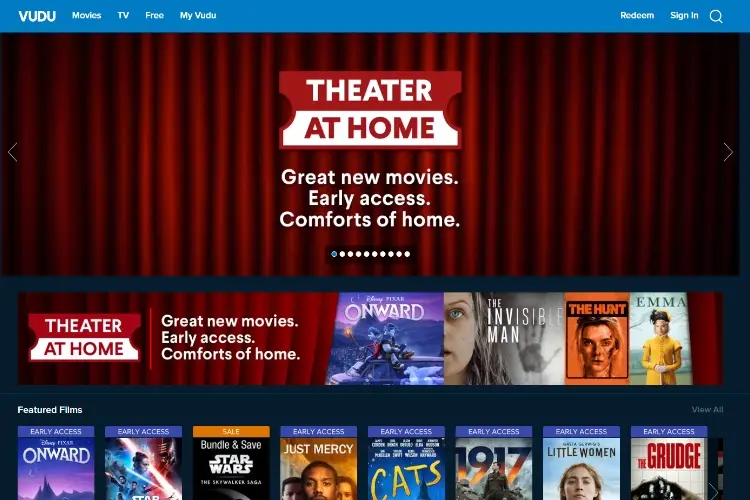 Top Free Movie Apps for Streaming Online for Android in 2023: Vudu