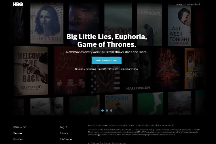 HBO Official Website