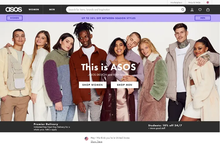Alternatives to Amazon For Online Fashion Shopping: ASOS