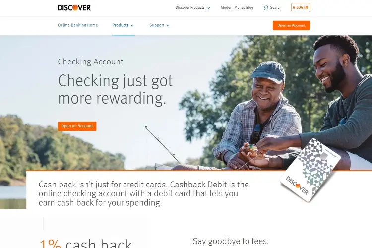 Discover Cashback Checking 