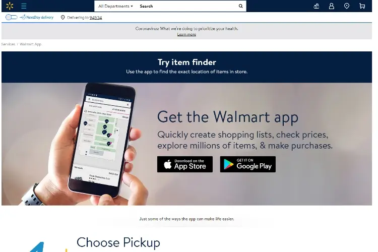 Walmart MoneyCard Mobile App