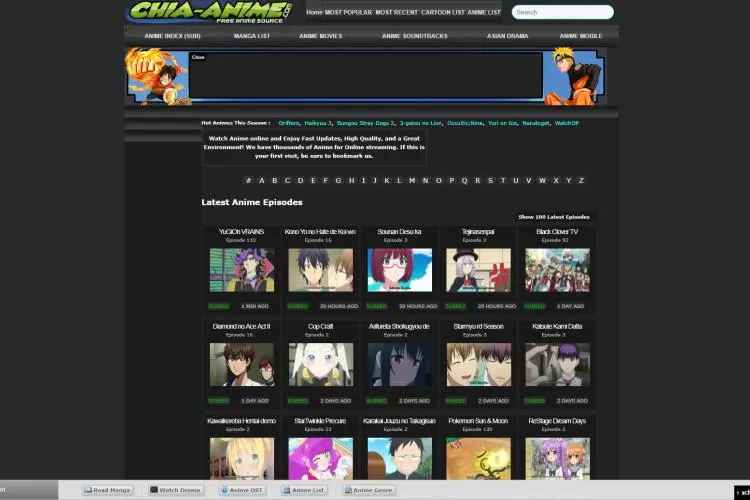 What is CHIAANIME Alternative sites and how to download