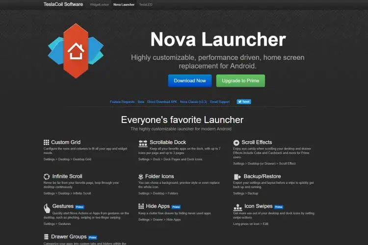 Nova Launcher 